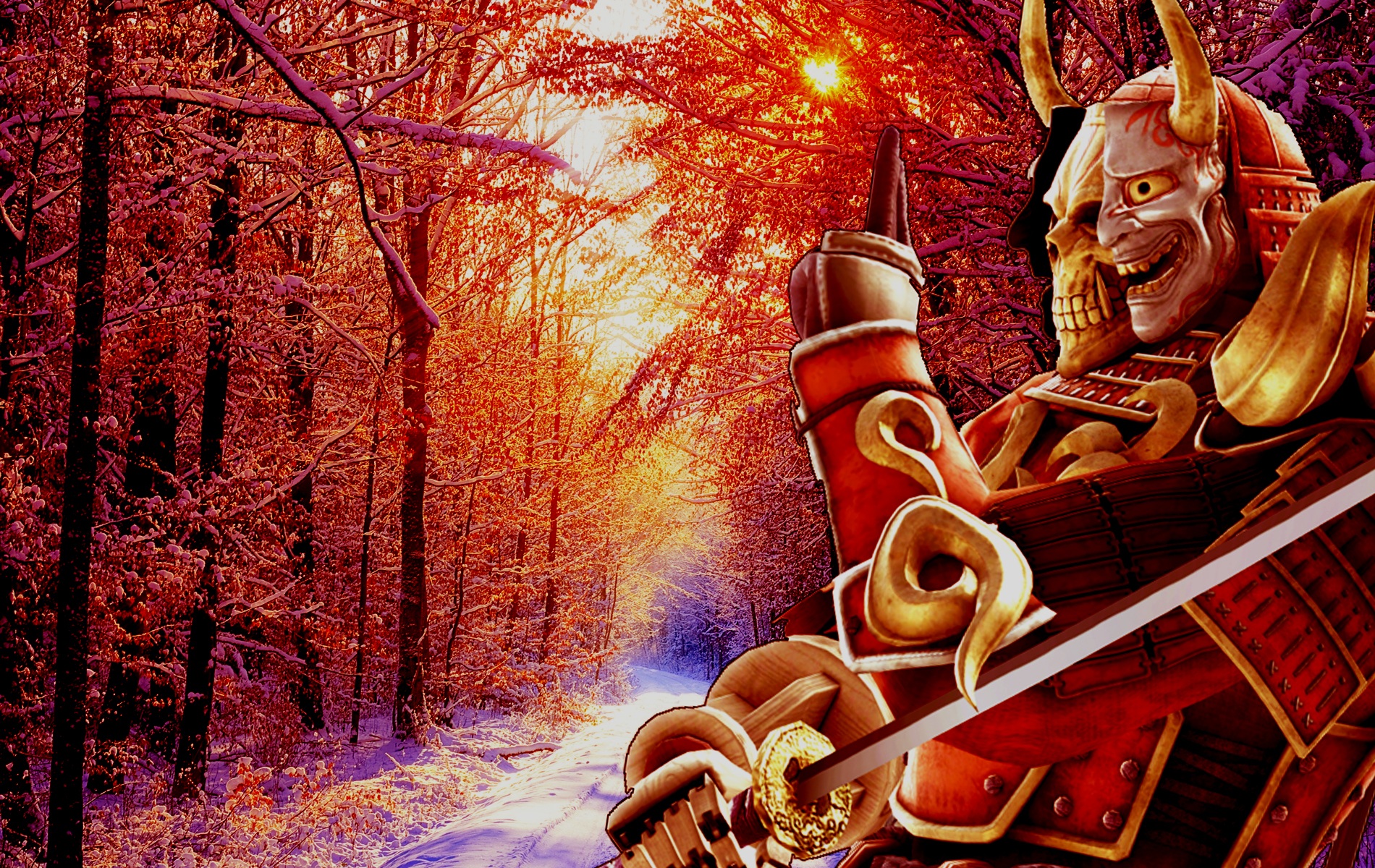 Yoshimitsu in a Forest.jpg